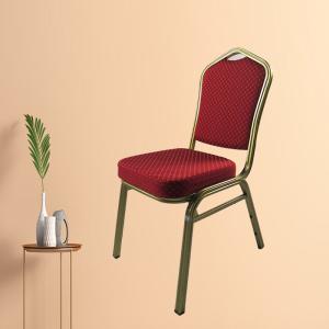 China Custom Stackable Wedding Dining Metal Banquet Chair For Event factory