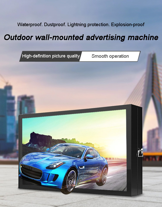 Wholesale Portable Outdoor Waterproof High Brightness Lcd Display Digital Signage Advertising Display