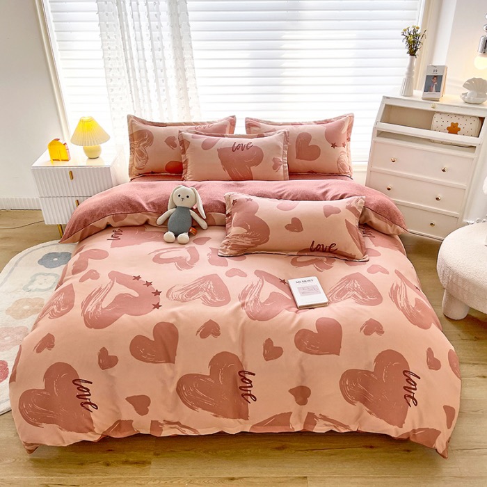 40S Fabric Count 200TC Thread Count Super King Printed Bedding Set Luxury Cover Designs
