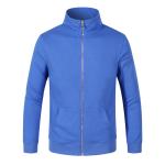 High Quality Causal Zipper Hoodie Custom Logo With 85% Cotton 15% Polyester