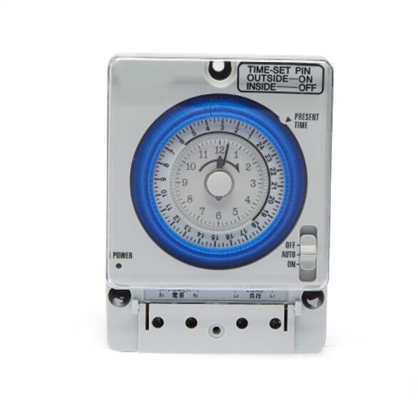 China TB35 Timer Switch With Battery Mechanical Programable Time Switch Manual Timer factory