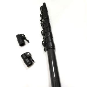 China Light Weight 20M Carbon Fiber Telescopic Pole Corrosion Resistance factory