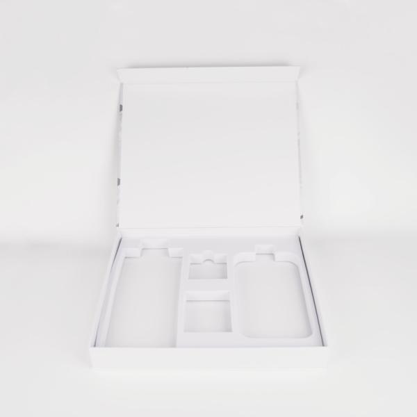 Skin Care Cream Cosmetics Product Gift Box Packaging Custom White EVA Magnet
