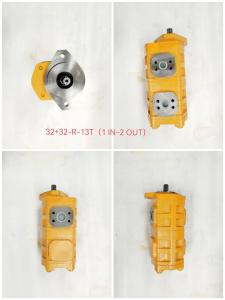 China HYDRAULIC GEAR PUMP-PART NUMBER 32+32-R-13T 2+2 RIGHT ROTATION HIGH PRESSURE HYDRAULIC GEAR PUMP factory