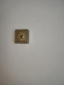 China High Gain GPS Chip Antenna DC 1.6-3.3V With Ipex Connector Size 25*25mm factory