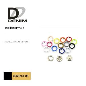 China Plating Ring Prong 4 Parts 12mm Metal Snap Buttons factory