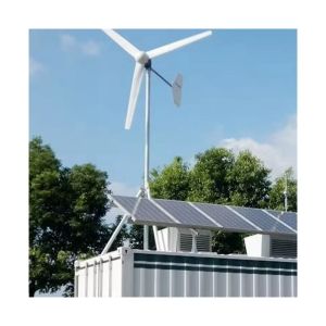 Hybrid Wind Mill Power Generator System with Gel Battery and 50HZ Output