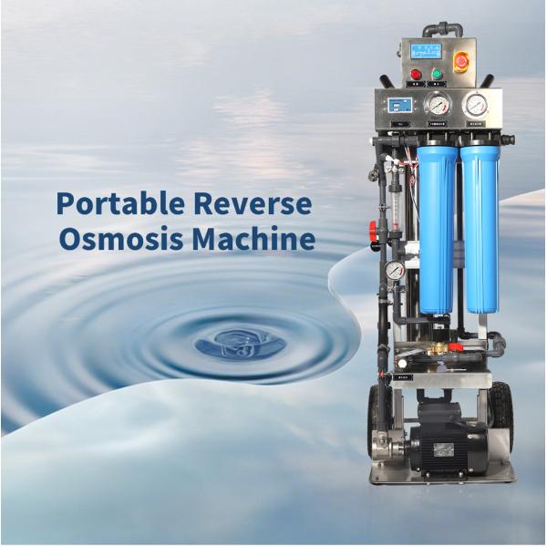 Portable Outdoor Reverse Osmosis Machine Pure Water Desalination RO Machine System