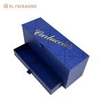 Two Layers Glass Bottle Packaging Box Customized Paper Wine Box With Magnetic