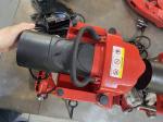 STH150 hole drilling machine for SCH40 steel pipe with tightening chain