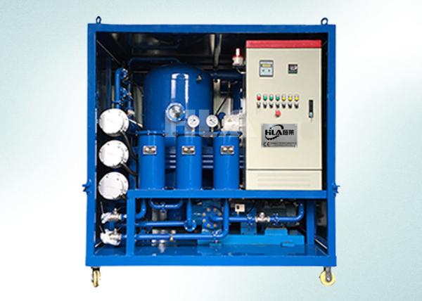 Auto Turbine Oil Filtration Machine / Oil Water Separator For Marine Steam