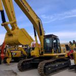 Used big Yellow Komatsu Excavator digger 45Ton Second Hand In Good Condition for