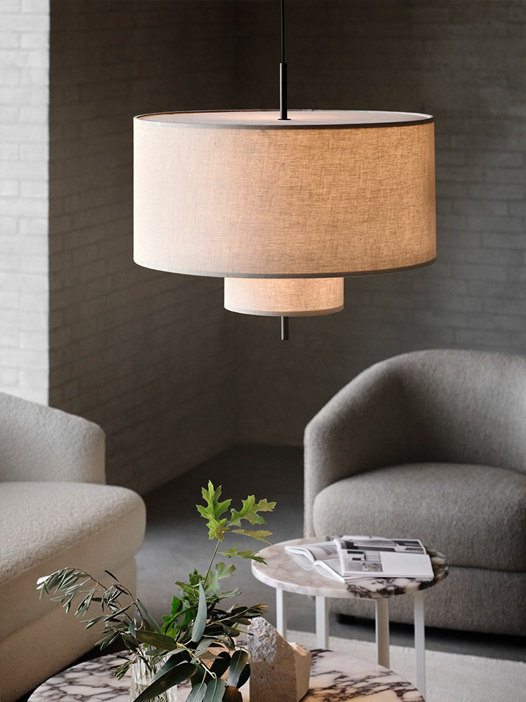 Modern Chinese Style Silk Led Ceiling Chandelier For Living Room Bedroom paper pendant light(WH-AP-569)