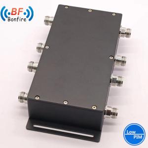 China 100W 617-3800MHz DIN-Female 4 in 4 out 7dB Hybrid Coupler Combiner for Ibs Project factory