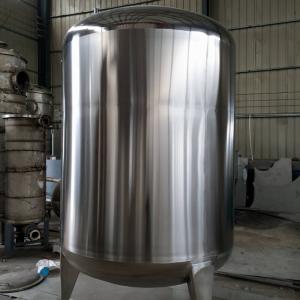 China 8 Tons Used Stainless Steel Storage Tanks 10 Tons Vertical Type factory