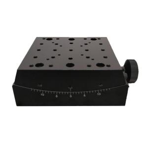 China 120mm×130mm Manual Goniometer Table Optical Angle Adjustment factory