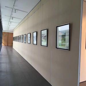 China Sound Insulation Manual Folding Partition Walls For Banquet Hall Top Hung Only factory