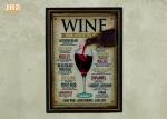 Home Decorations Decorative Wall Plaques Wood Wine Wall Signs MDF Pub Signs