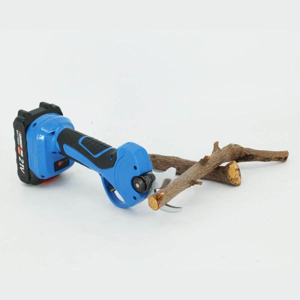 China Portable Hand-Held Garden Tree Pruning Shear Battery Pruner Scissors Cordless factory