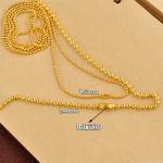 Handmade bead material electrophoresis buckle bead chain finished necklace