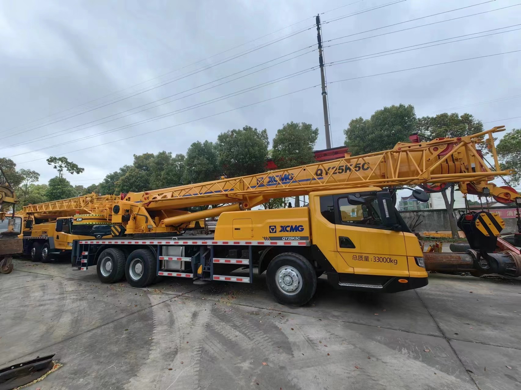 Constrction Lifting Equipment Used Crane XCMG QY25 Loading Capacity 25 Ton