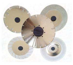 China 4&quot;-16&quot; Electroplated Diamond Saw Blades For Glass / Tile / Marble / Stone Cutting factory