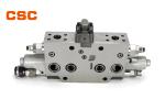 KOMATSU 200-7 Option Valve With 4 Valves , Excavator Hydraulic Parts