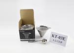 Stainless Steel Flavored Kone Coffee Filters Metal Pour Over Coffee Filter For
