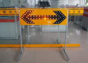 China Traffic Warning 8W Aluminum Solar Signal Light factory