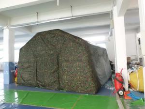 China Outdoor Camping Inflatable Tent , Inflatable Military Tent For Camping on sale