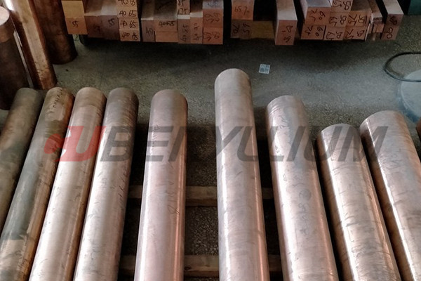 High Conductivity Copper Round Bars For Heat Sink Inserts In Steel Plastic Molds