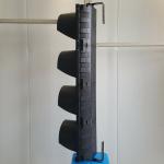 Flip Door Detachable Appearance 200MM Housing 4-Aspect Body Part Road Traffic