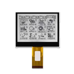 China 480*160 Graphic LCD Module FSTN 6H Transflective Positive Industrial Display factory