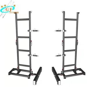 China 50*3mm Ground Stand Support LED Screen Truss For LED Cabinet factory