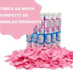 Gender Reveal Confetti Cannon Party Popper Confetti Launcher Confetti Shooter