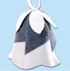 China good quality factory price newest design 100% wool felt sauna hat factory