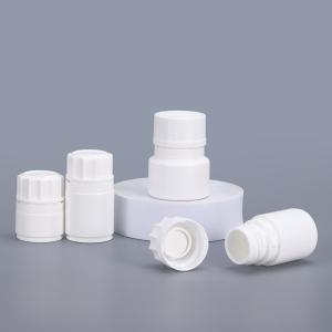 China 30ml HDPE Pill Vitamin Reagent Bottles With Childproof Cap and Desiccant for Sealing Type factory