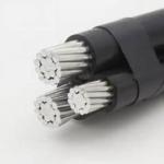 XLPE Insulation Overhead Electric Cable Customized Aluminum Overhead Cable 3x50