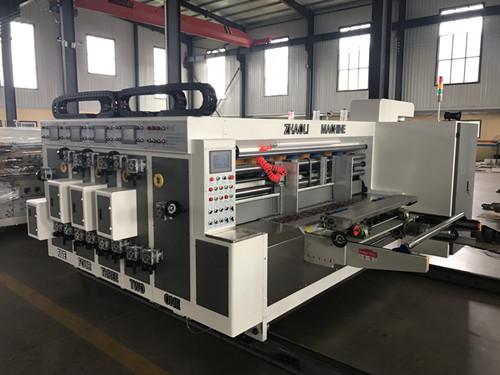 Automatic Doctor Blade Cermic Anilox Printing Flexo Machine 150-220 Pieces / Min