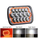 Good quality Off Road 45W 7 inch Epistar Chips LED headlight with Colorful Ring