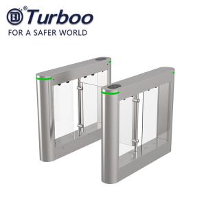 China Brushless Motor Swing Barrier Gate Safety Turnstile With Face Device For Children factory
