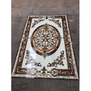 600x600mm White Carrara Crystal Polished Porcelain Tile