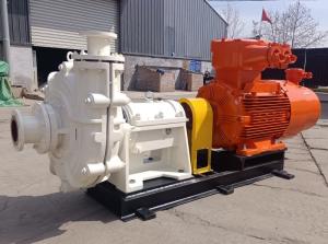China 80ZJ 1480rpm Heavy Duty Centrifugal Slurry Pump With High Pressure factory