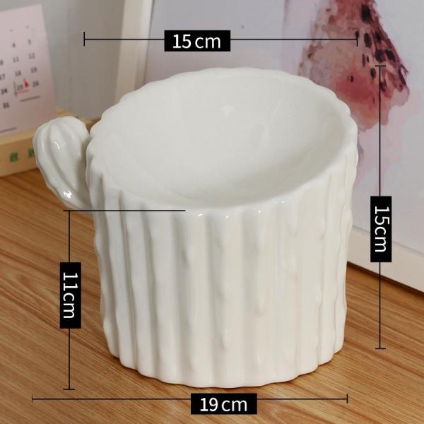 Cat Bowl Porcelain To Protect Cervical Vertebrae Cactus Dog Cat Food Bowl From