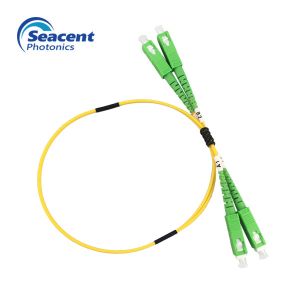 China Singlemode Duplex Sc Apc Fiber Patch Cord For FTTH FTTB FTTX Network on sale China Singlemode Duplex Sc Apc Fiber Patch Cord For FTTH FTTB FTTX Network on sale
