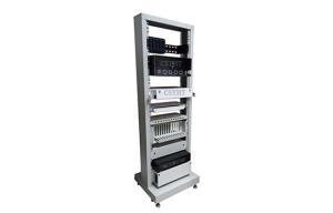 China high-capacity, high-density fiber distribution frame ndoor cabinet J6036 with Glass front door factory