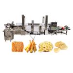High Productivity Automatic Frying Machine for Industrial Sweet Potato Flakes