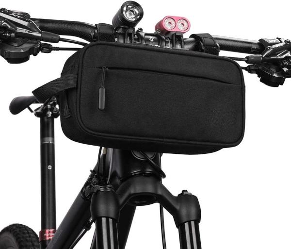 Bike Handlebar Bag, Multifunctional Mountain Bike Crossbar Front Bag Road Bike