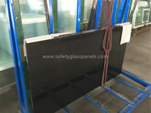 China 3 - 5 MM Toughened Frameless Tempered Glass Fence Panels Resist Shock / Burglary factory