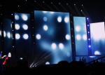SMD 2525 / SMD1921 Outdoor Rental Led Display P4.81 Slim Cabinet 43222 dot/㎡